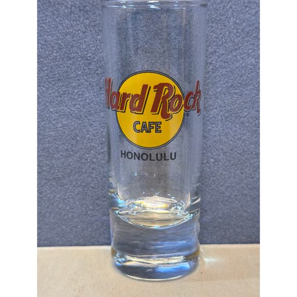 Lot of 4 Hard Rock Cafe 4” Shot Glass Minneapolis San Francisco Honolulu Cancun - Picture 6 of 9